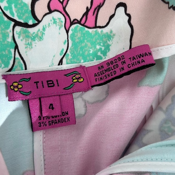 TIBI STRAPLESS DRESS. Size 4. Corset back. - Picture 2 of 3